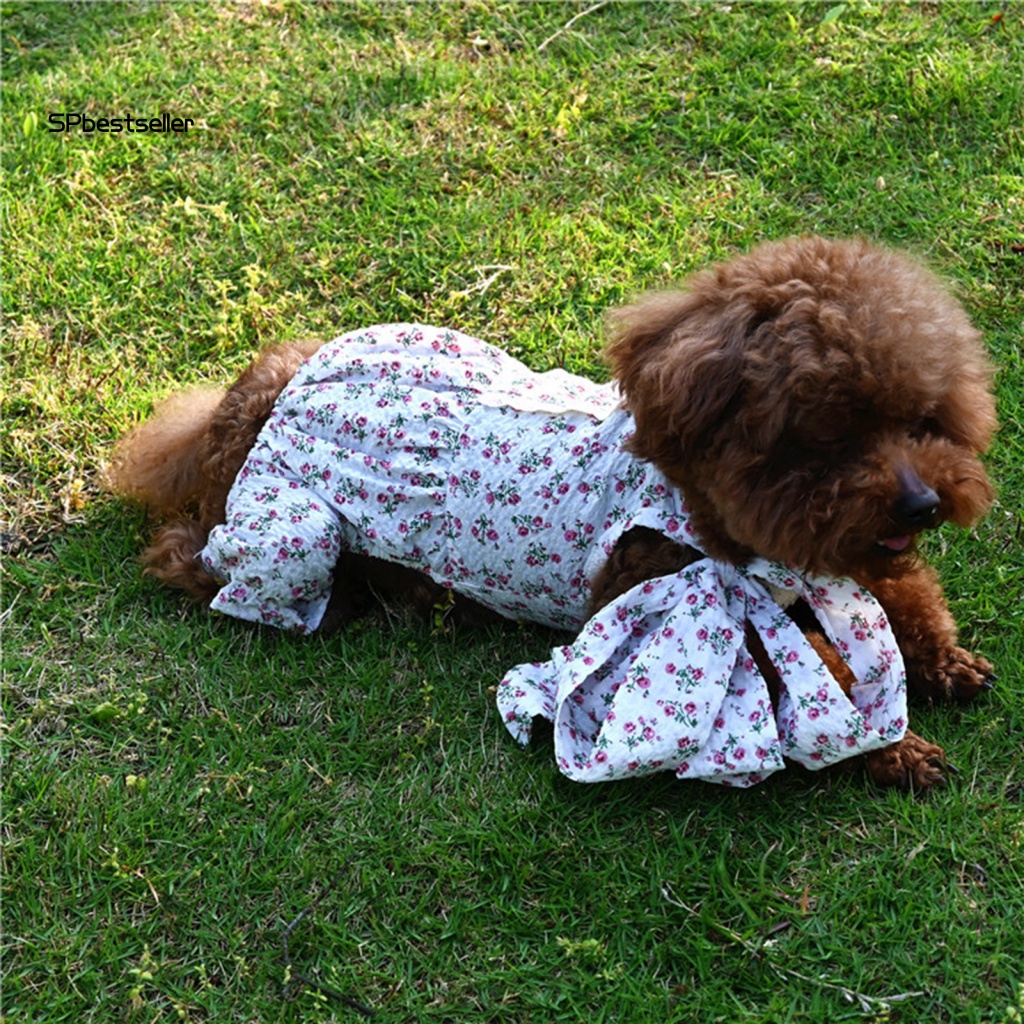 Áo Dạng Váy Thoáng Khí Dễ Thương Cho Thú Cưng