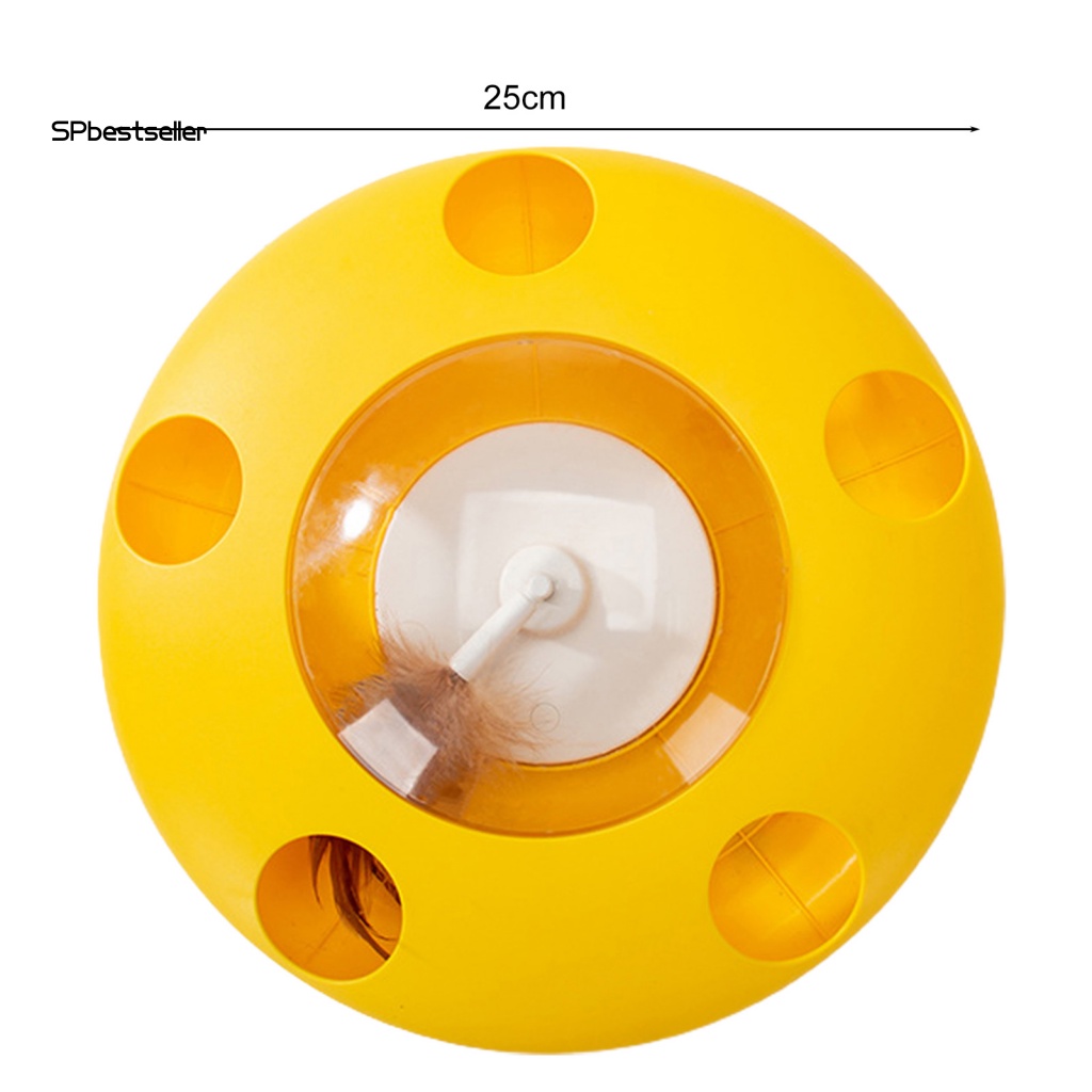 Đĩa Quay Đồ Chơi Chống Mài Mòn Luyện Tập Trí Thông Minh Cho Mèo Cưng