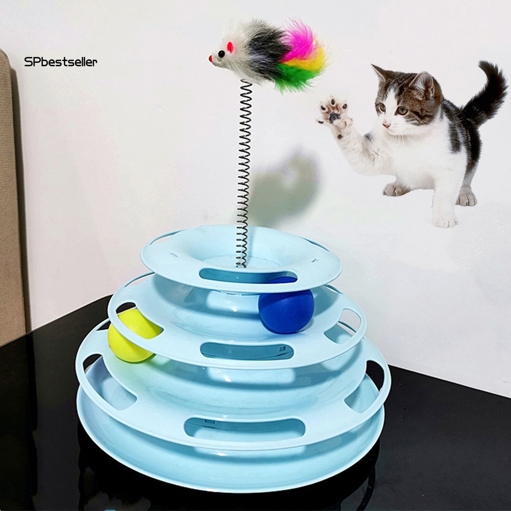 Lò Xo Lông Vũ Đồ Chơi Thay Thế Cho Mèo Cưng