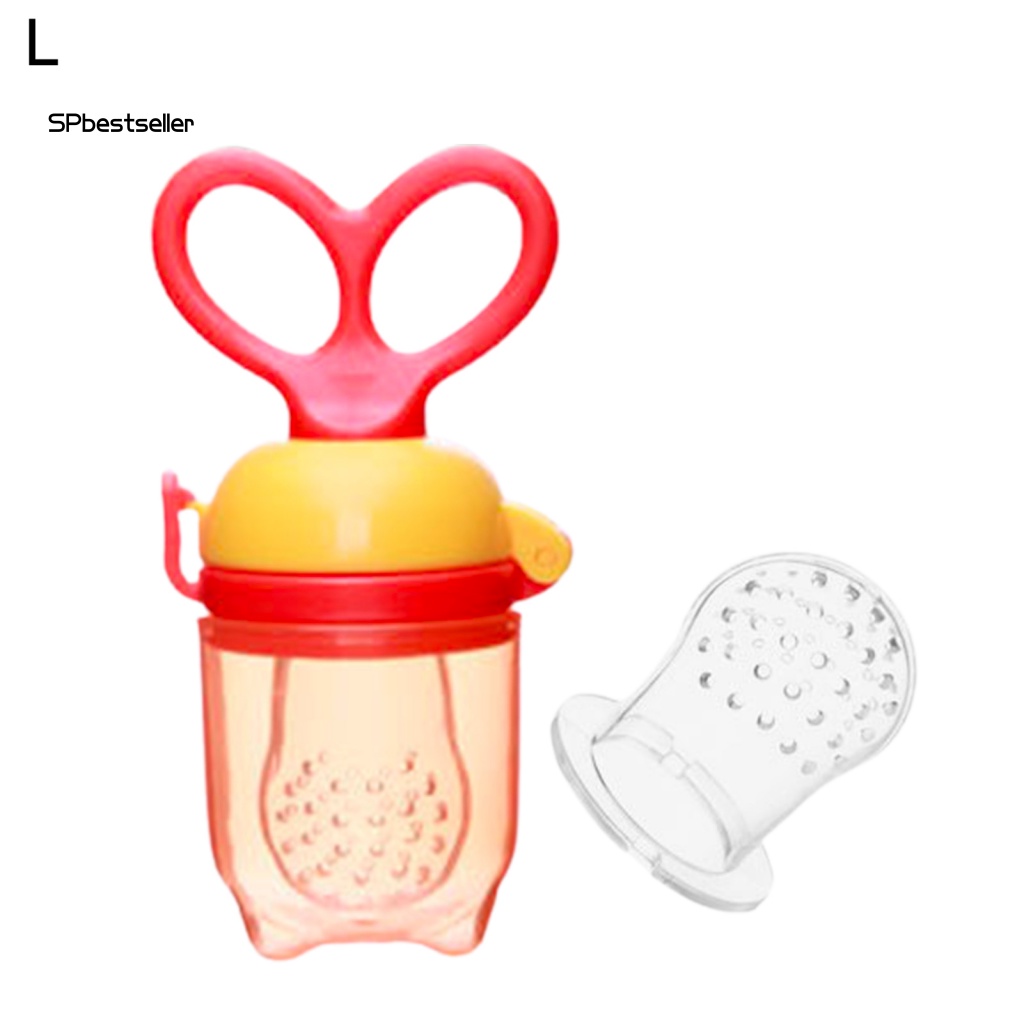 Núm Ti Giả Ăn Dặm Siêu Nhẹ Có Tay Cầm Tiện Dụng Cho Bé