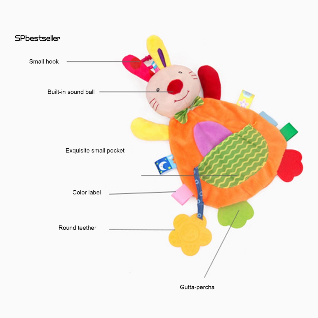 Đồ Chơi Nhồi Bông Treo Xe Đẩy Em Bé Thiết Kế Hoạt Hình Dễ Thương