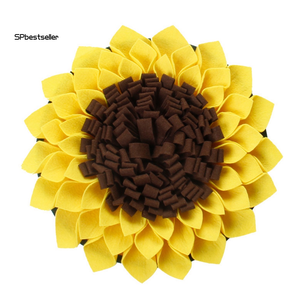 Thảm Lót Dùng Huấn Luyện Thú Cưng Hình Hoa Hướng Dương Tiện Dụng