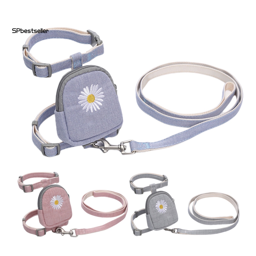 Dây Đai Dắt Thú Cưng Đi Dạo Mini Dày Dặn Tiện Dụng