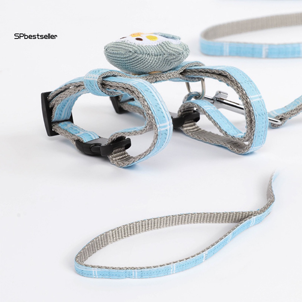 Áo Vest Kèm Dây Dắt Thú Cưng Đi Dạo Xinh Xắn Tiện Dụng