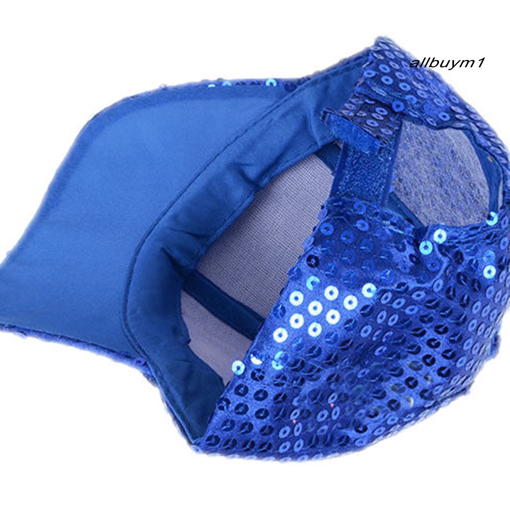 Mũ Lưỡi Trai Đính Sequin Lấp Lánh Thời Trang Cho Nam Và Nữ