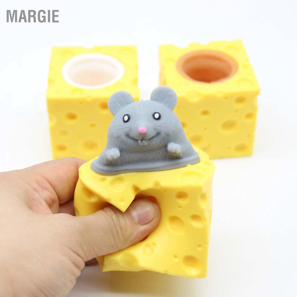 * Chuột Trốn Trong Phô Mai, Đồ Chơi Xả Stress Dễ Thương Xua Tan Căng Thẳng MARGIE T.