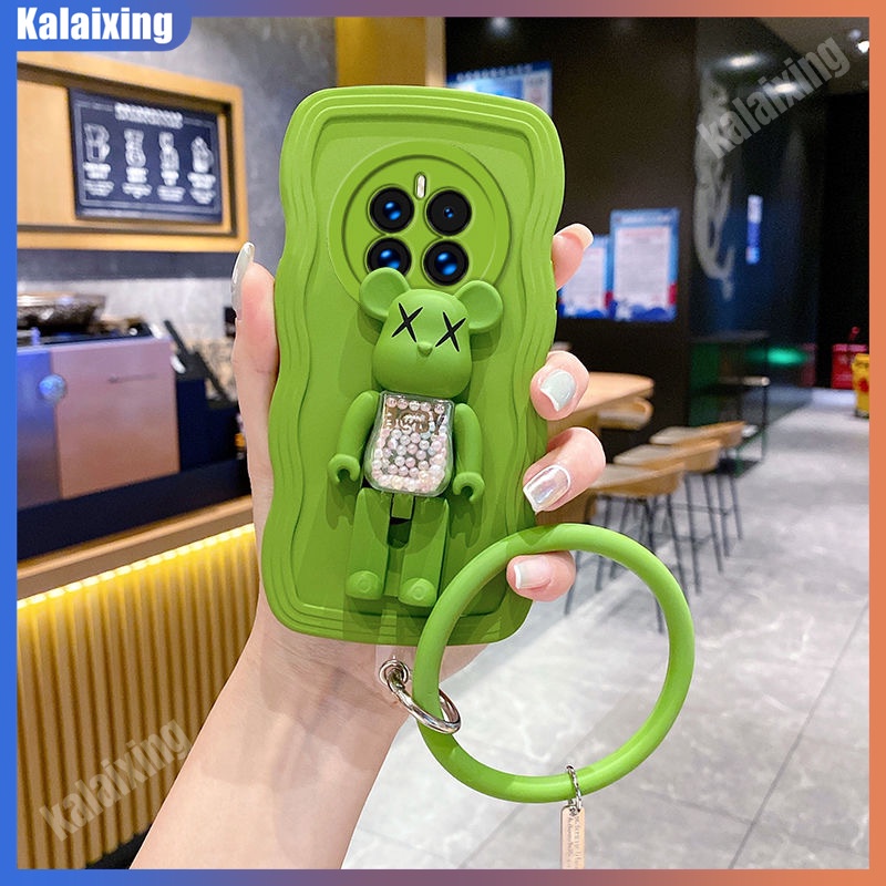 Ốp Điện Thoại Silicone In Hình KAWS 3D Chống Rơi Cho Huawei P30 Pro P50 Pro Mate 30 40 Pro Mate 50 Pro