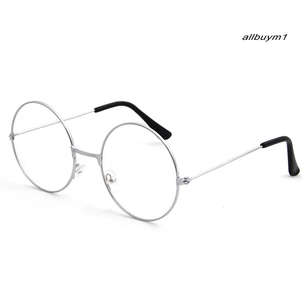 Mắt Kính Gọng Tròn Bằng Kim Loại Phong Cách Cổ Điển Dành Cho Cả Nam Và Nữ