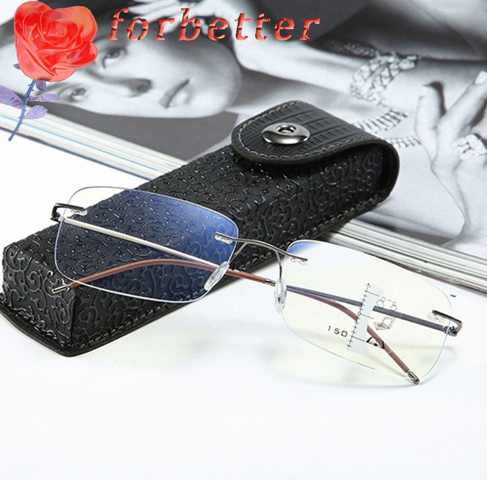 FORBETTER Hộp Đựng Mắt Kính Kiểu Dáng Đơn Giản Dành Cho Nam Và Nữ Ốp