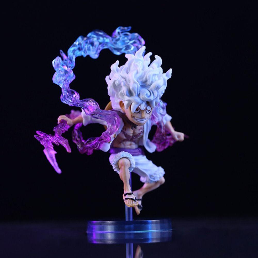 LANFY Set 5 Mô Hình Đồ Chơi Nhân Vật Monkey D.Luffy Gear 10cm