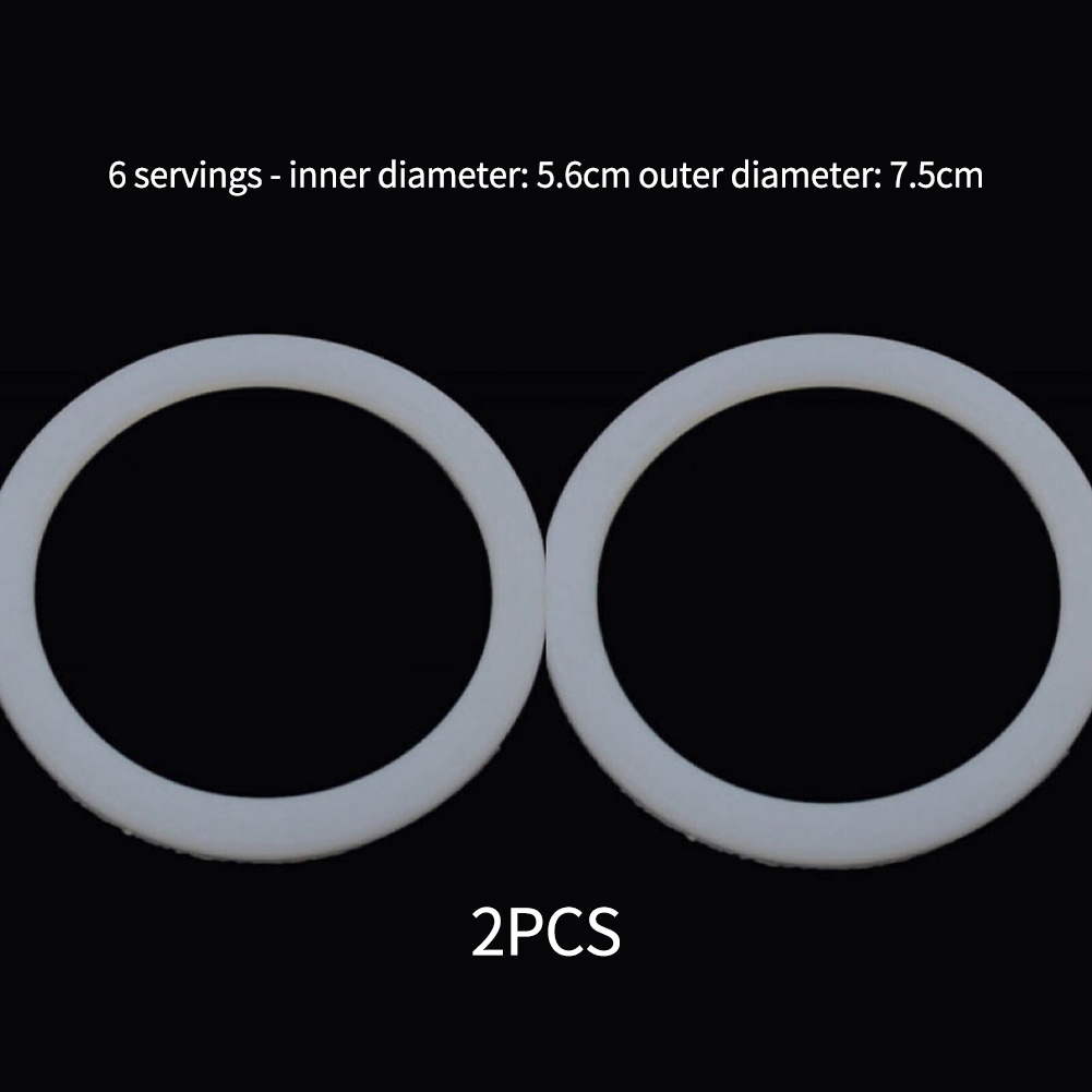 Vòng Niêm Phong Bằng Silicon Mềm Không Độc Hại Màu Trắng Chất Liệu Inox