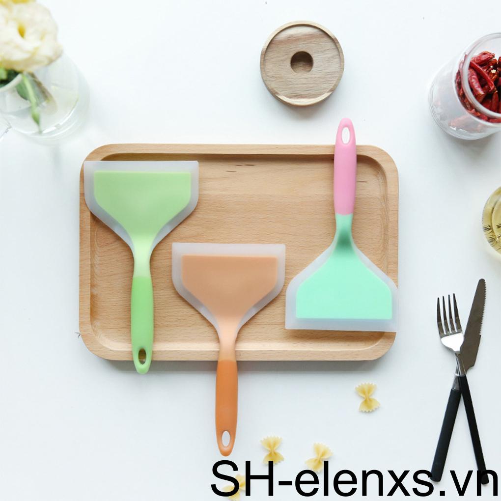 Xẻng Nấu Ăn Bằng Silicone Chống Dính Màu Sắc Ngẫu Nhiên