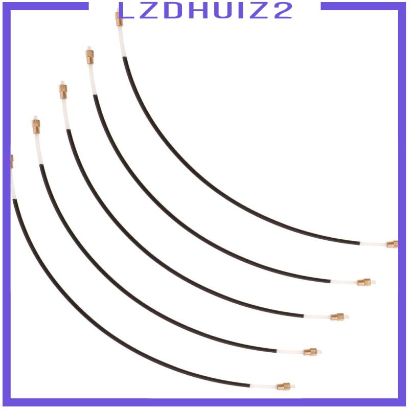 Set 5 Phụ Kiện Gắn Đuôi Đàn Cello Bằng Sợi Carbon Màu Đen Cho 3 / 4 4 / 4 Cello