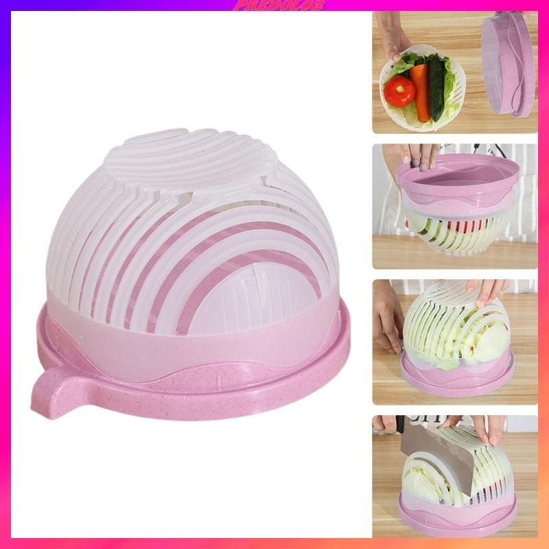Tô Cắt Salad Có Nắp Đậy Tiện Lợi