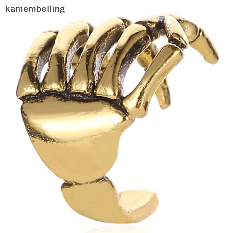 Khuyên Tai Hình Bàn Tay Và Bộ Xương Phong Cách Punk Thời Trang Cho Nam Và Nữ