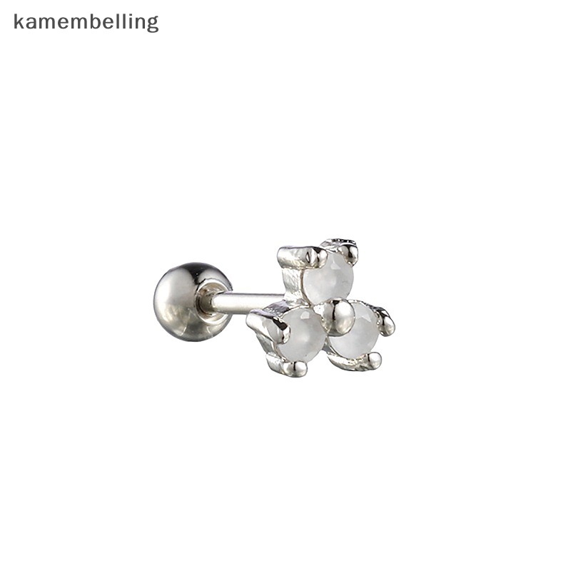 1 Khuyên Tai Xoắn Ốc Hình Hoa Đơn Giản Cho Nữ