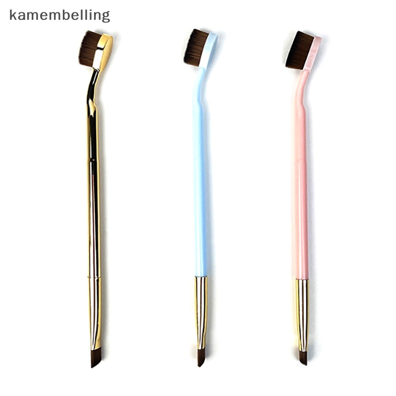 Cọ Trang Điểm Hai Đầu Sợi Len Nhân Tạo Mềm Mại kamembelling