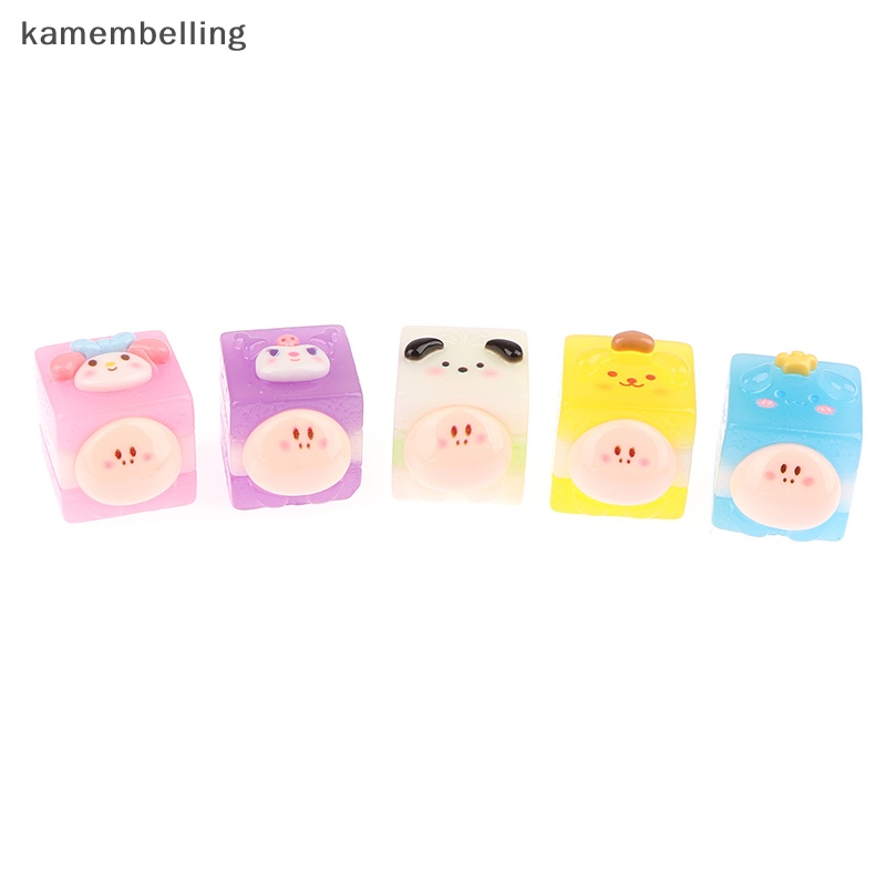 Kamembelling Phụ Kiện Móc Khóa Hình Nhân Vật Sanrio Kuromi Cinnamoroll Pochacco Bằng Resin Dễ Thương