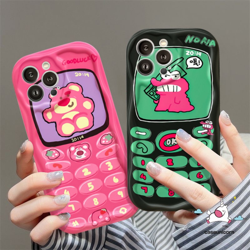 Ốp Điện Thoại Viền Cong Hình Gấu / Cá Sấu 3D Cho Infinix Note 12 4G 12 G96 Hot 30i 8 9 10Lite Hot 10 30 8 12 11 20 9 Play Smart 7 6Plus 6 5