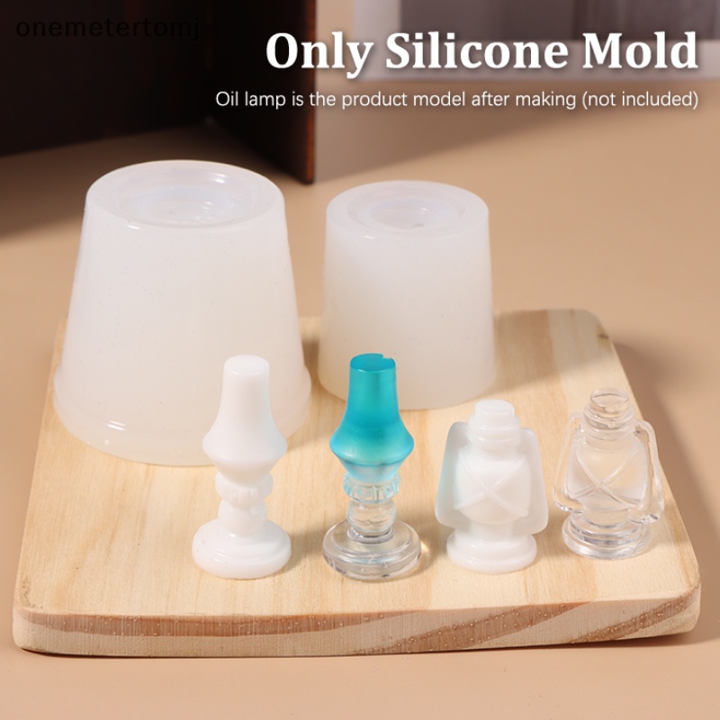 Khuôn Silicone Mini 1: 12 Làm Giá Đỡ Đèn Dầu Thủ Công Trang Trí Nhà Búp Bê