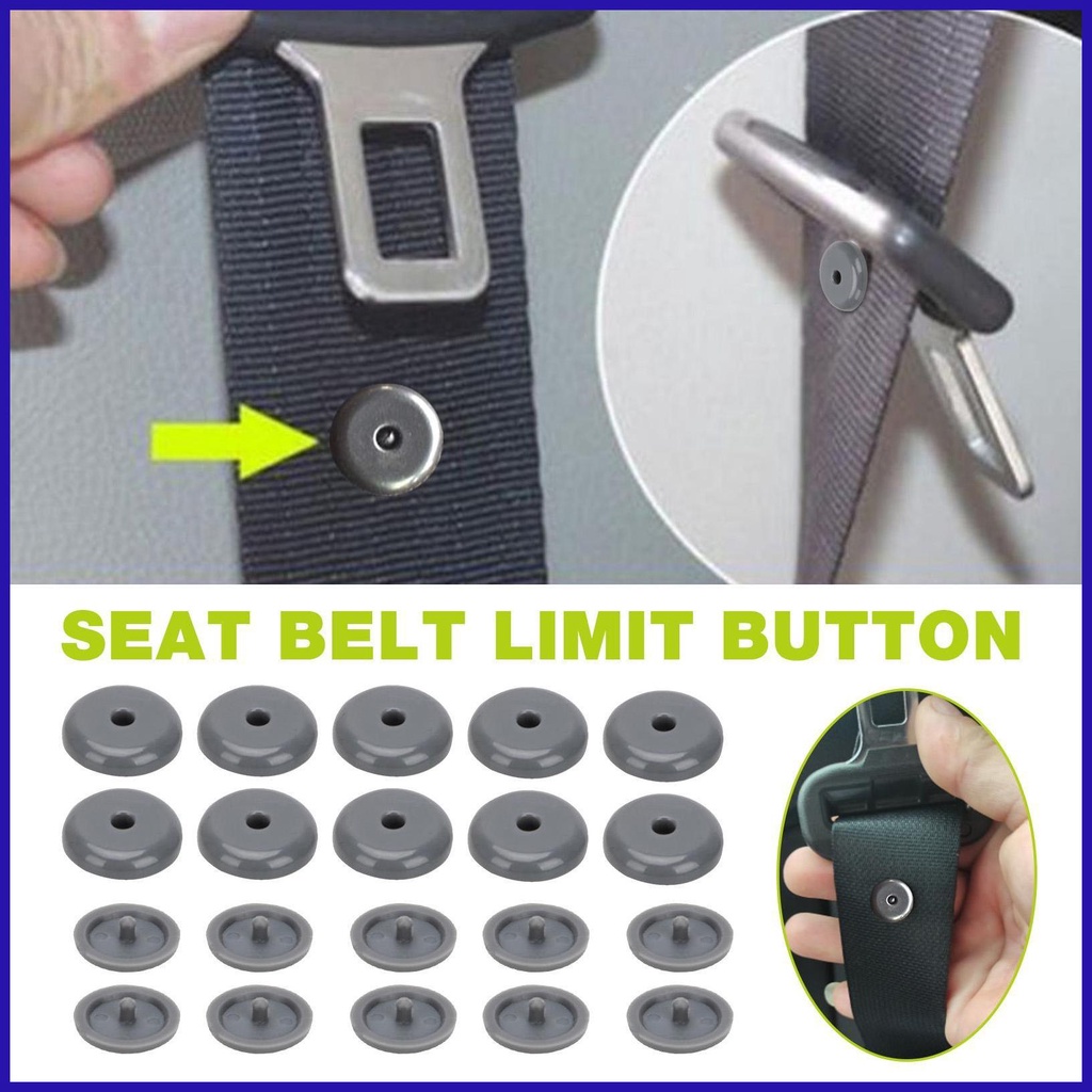 Bộ 10 Nút Khóa Dây An Toàn Chống Trượt Cho Xe Hơi