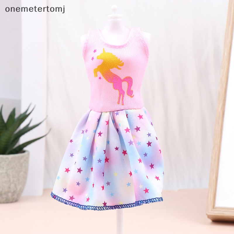 Onemetertomj 1 Bộ Quần Áo Mùa Hè Dành Cho Búp Bê Công Chúa
