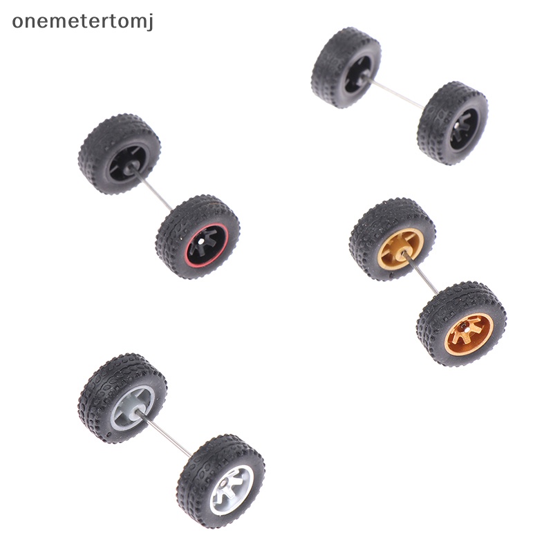 1 Bộ Bánh Xe Cao Su Tỉ Lệ 1: 64 Cho Xe Đua Đồ Chơi DIY