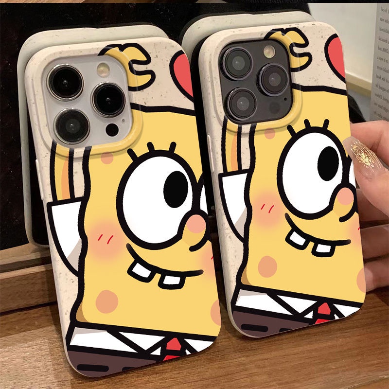 Ốp Điện Thoại Chống Sốc Cho Iphone 12 12131114Ốp Điện Thoại Mềm Hình SpongeBob SquarePants XZDQ Cho Iphone 7 maxplus 8
