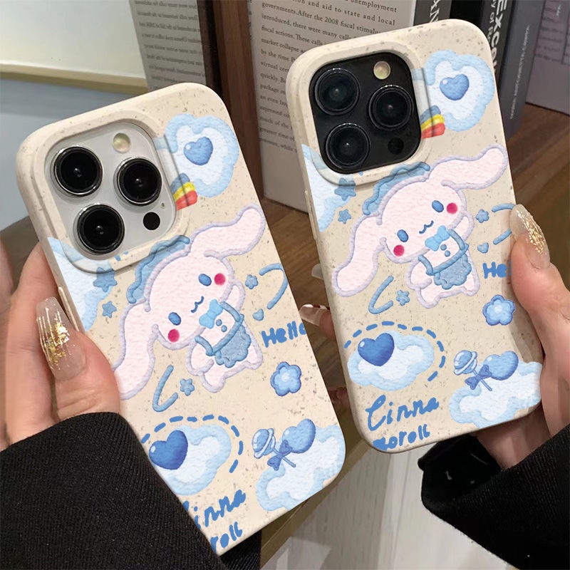 Ốp Điện Thoại Dẻo Họa Tiết Hoạt Hình Chú Chó Cinnamon Dễ Thương Chống Sốc Cho Iphone11Iphone128 ZG1Z 7 14pro13 maxplus