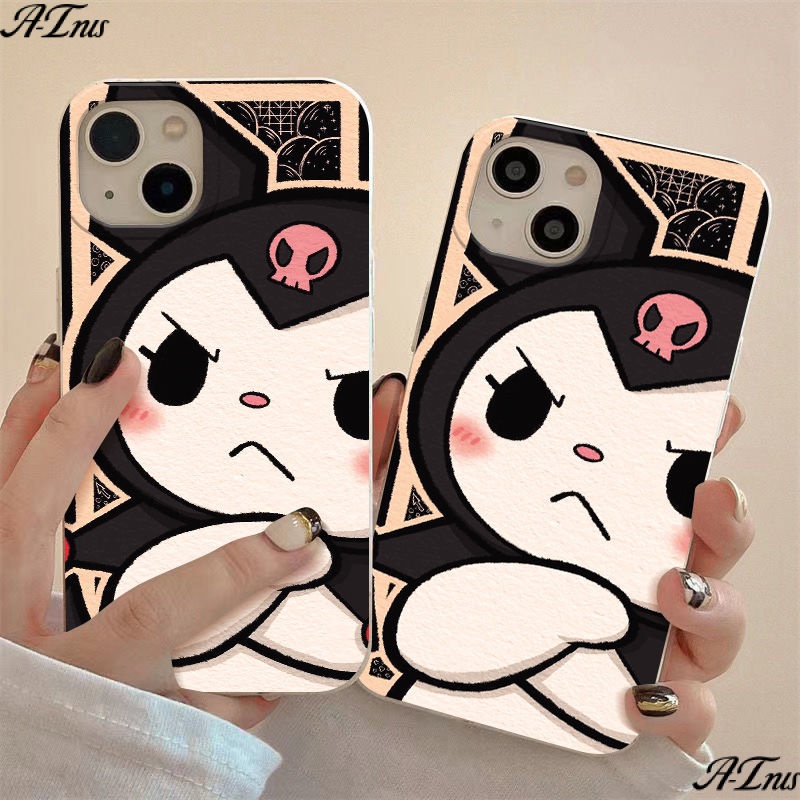 Ốp Điện Thoại Mềm Chống Sốc Đơn Giản Cho Apple 14pro max1113 Kuromi 87iPhone12 plus G0OP