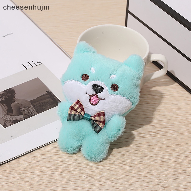 Móc Khóa Hình Chú Chó Shiba Inu Nhồi Bông Dễ Thương