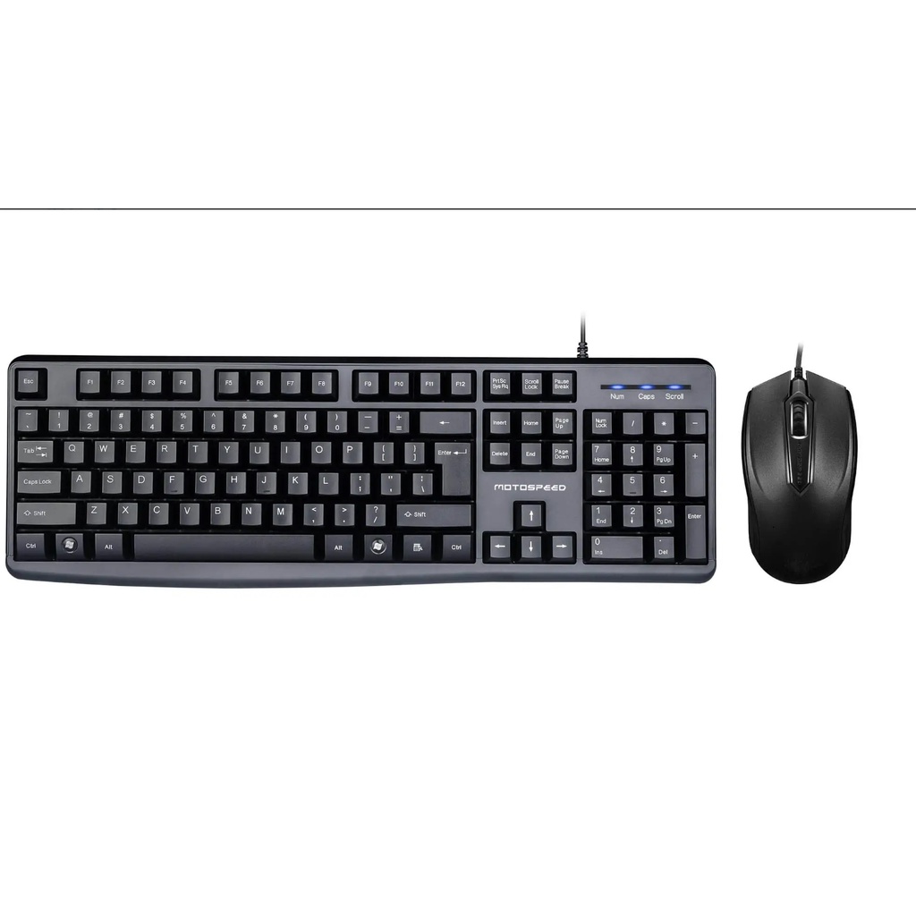 Bộ Combo phím chuột Motospeed S102 có dây; 12T