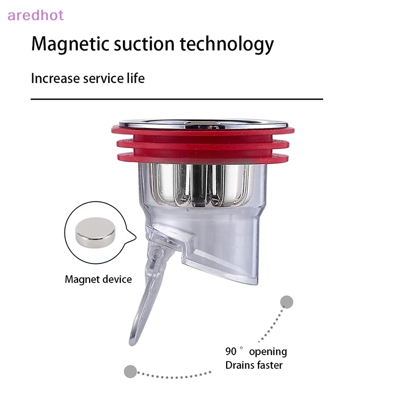 Nắp Đậy Cống Thoát Nước Sàn Nhà Tắm / Nhà Bếp Bằng Silicon Chống Mùi Chống Côn Trùng Tiện Dụng Mới