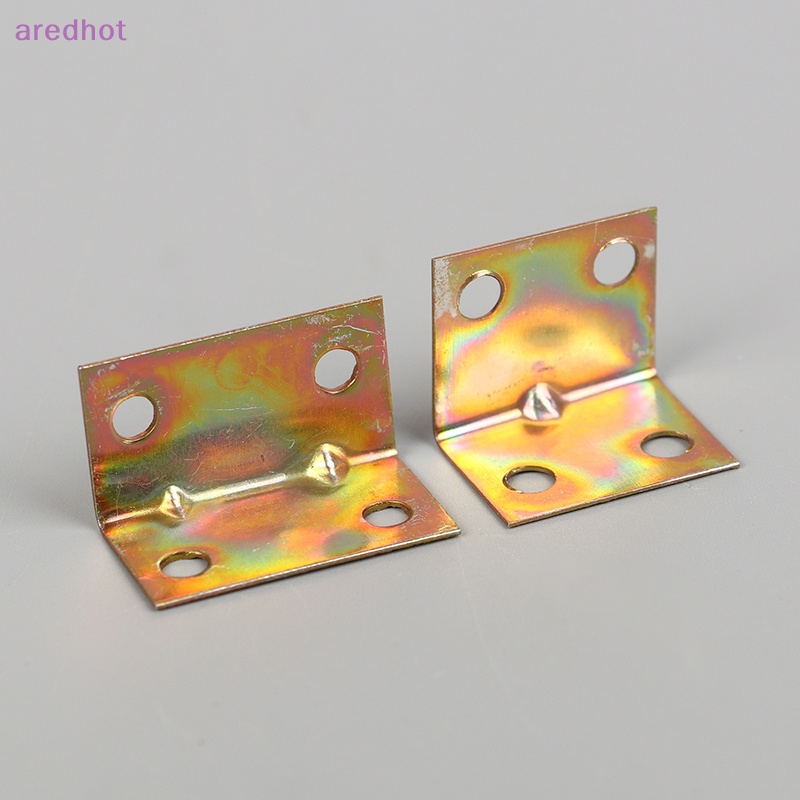 Bộ 10 Giá Đỡ Hình Chữ L Góc 90 Độ Bằng Sắt Tiện Dụng Mới