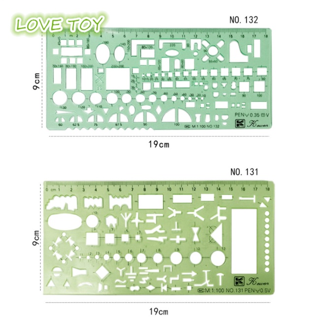 Thước Vẽ Trang Trí Nội Thất Đa Năng Nkodok