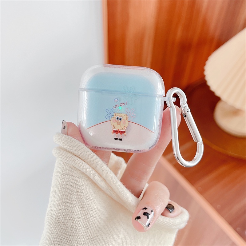 Cho Disney FX-951B ốp tai ng Case Vỏ Bảo Vệ Hộp Đựng Tai Nghe Trong Suốt In Hoạt Hình