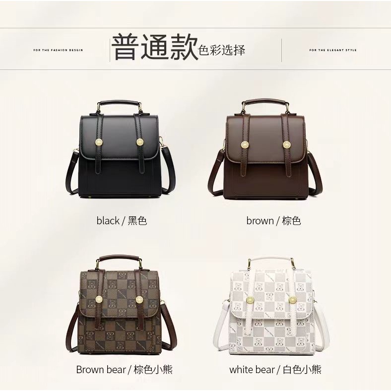 Ba Lô Đeo Vai Cỡ Nhỏ 20X20 Dễ Phối Đồ Thời Trang Cho Nữ