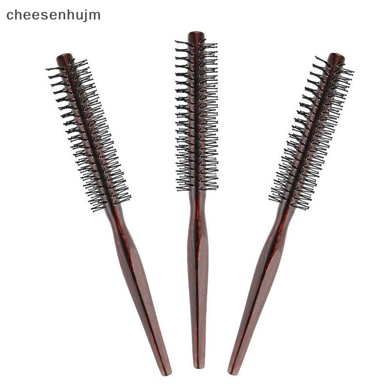 Lược Tròn Tạo Kiểu Tóc Xoăn Bằng Nylon Chống Tĩnh Điện