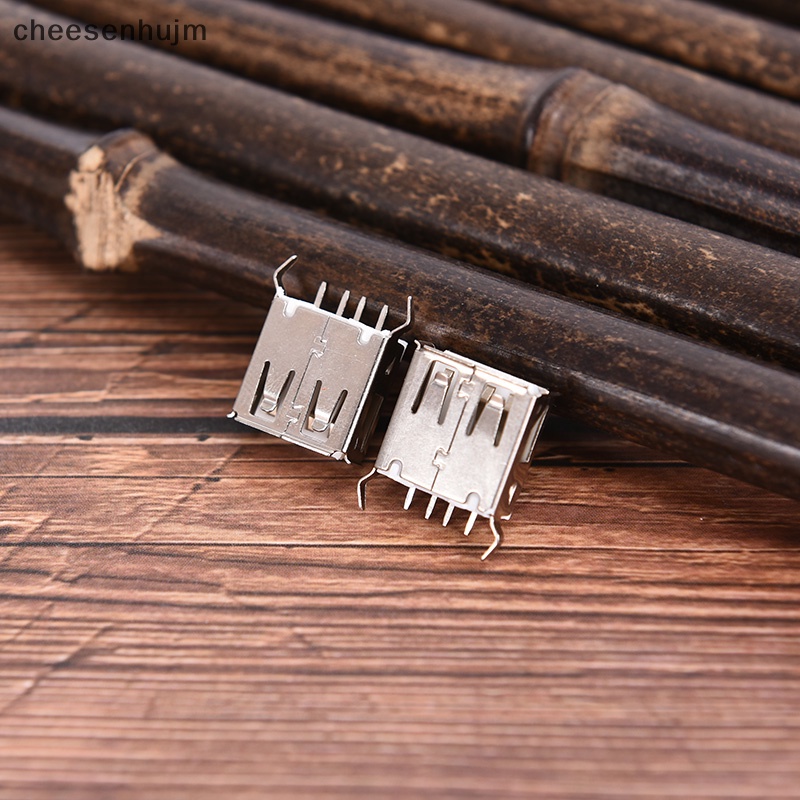 Giắc Cắm Đơn Cổng USB 2.0 Loại A 4-Pin DIP 180 Độ Tiện Dụng