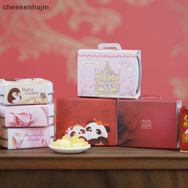 Mô Hình Bánh Quy Mini Tỉ Lệ 1 / 12 Cho Nhà Búp Bê VN Cs 1Set 1 / 12