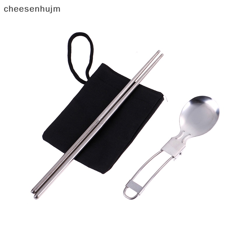 1 Bộ Muỗng Nĩa Du Lịch Tiện Lợi