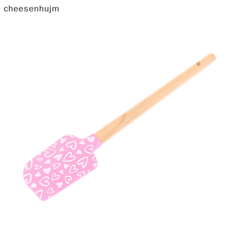 Dụng Cụ Chà Láng Bánh Kem Bằng Silicon Với Tay Cầm Cs Tiện Dụng