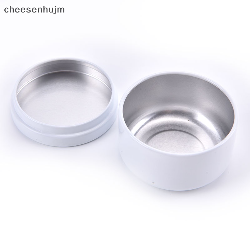 Hộp Thiếc Nhôm Hình Tròn Đựng Đồ Du Lịch Tiện Dụng