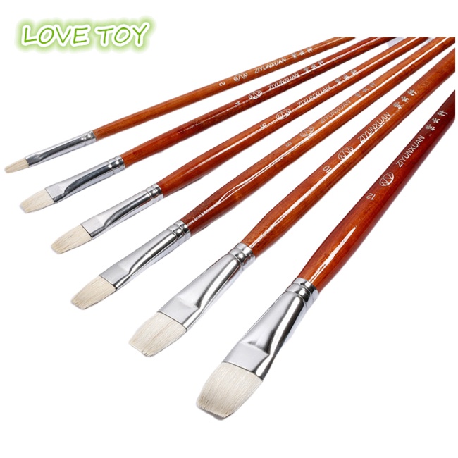 Set 6 Cọ Trang Điểm Lông Dê Chất Lượng Cao