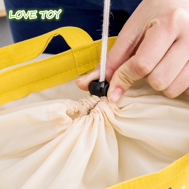 Túi Đựng Hộp Cơm Trưa Giữ Nhiệt Có Dây Rút Tiện Dụng