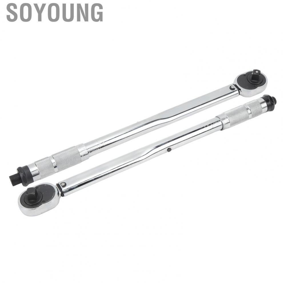Soyoung Torque Wrench  Accurate To 4% Easy Read High Accuracy for Car Tires Engine Chassis