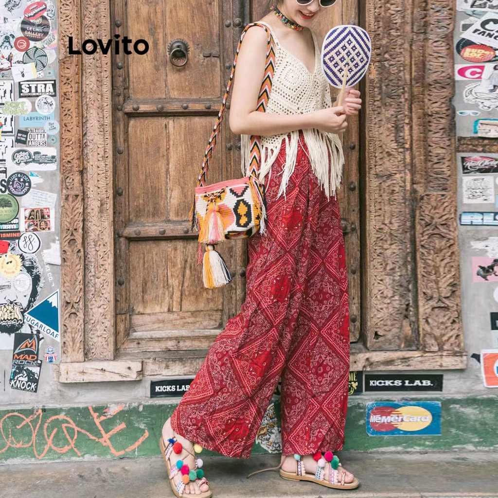 Áo khoác Lovito vải kết cấu tốt họa tiết hình học xếp nếp màu trơn mặc thường ngày cho nữ L50AD019