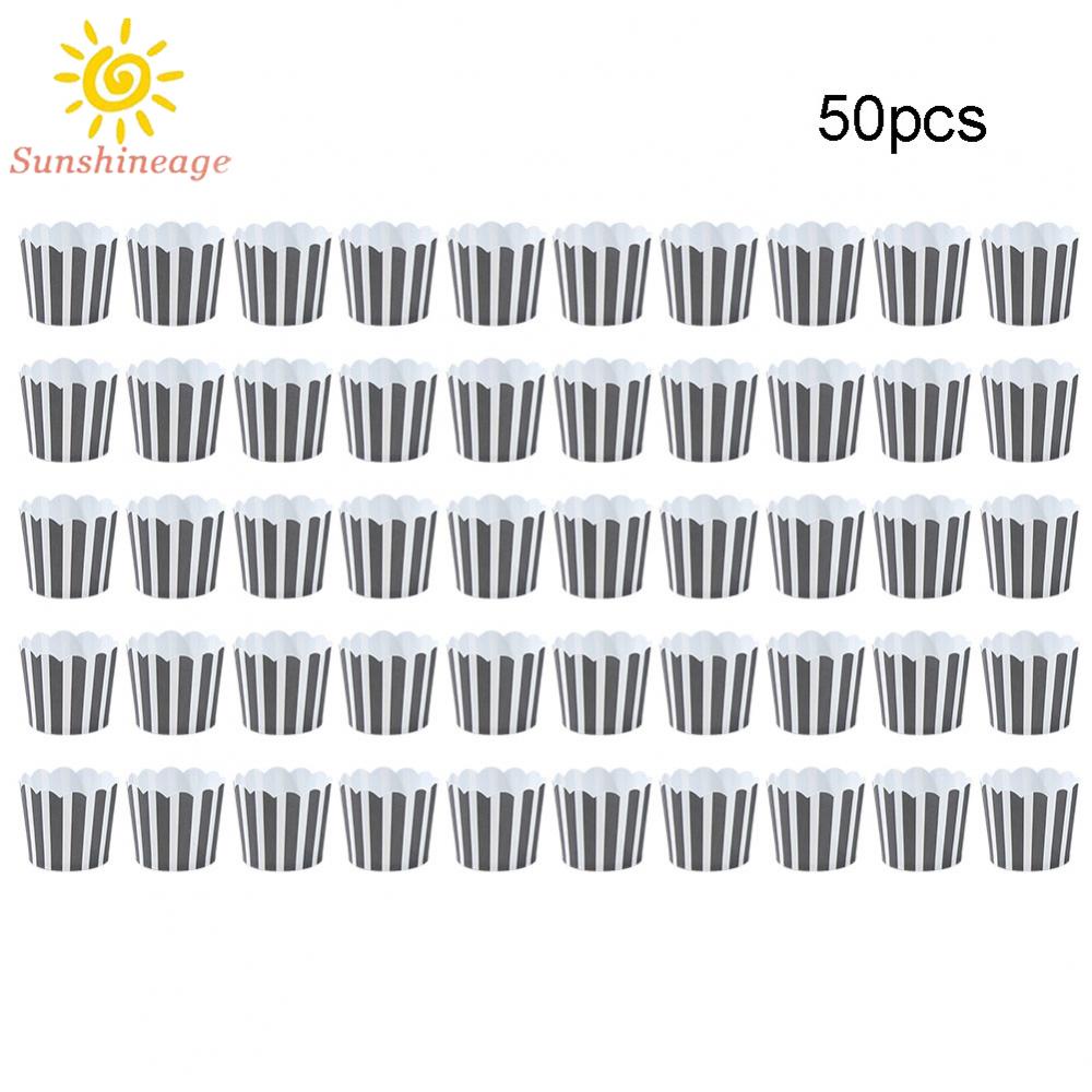 Set 50 / 100 / 200 CốC GiấY ĐựNg BáNh Cupcake TiệN DụNg