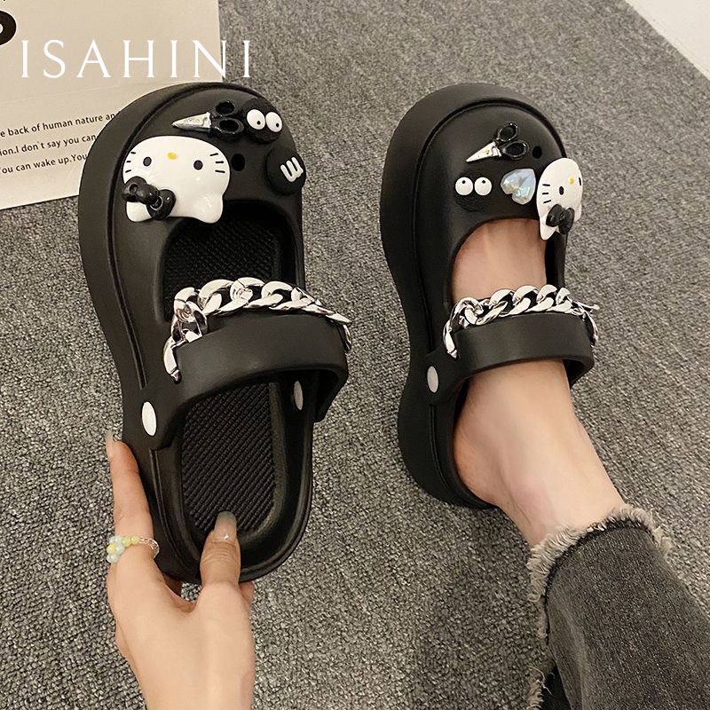 ISHINI dép sandal nữ dép đế cao 2023NEW  HOTSALE Xu hướng thời trang năm  071305