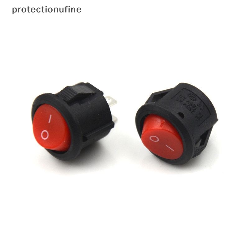 Set 10 Công Tắc Bật / Tắt Mini Đường Kính 16mm 2 Pin 3A / 250V